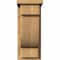 Ekena Millwork Alpine Smooth Corbel w/Backplate, Western Red Cedar, 7 1/2"W x 10"D x 18"H COR08X10X18ALP01SWR - alternate 4